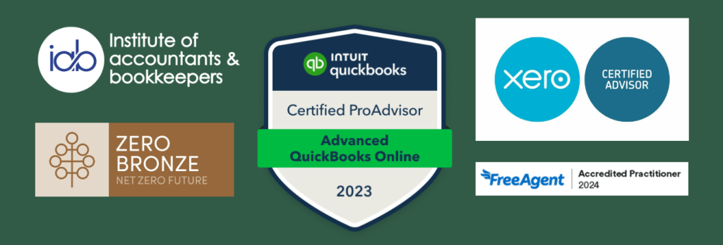 Certified Pro Advisor in accounting software including Xero, QuickBooks and FreeAgent. Also net zero badge for sustainability. A Member of the Institute of Accountants and Bookkeepers. An online sustainable bookkeeping service. Accountant